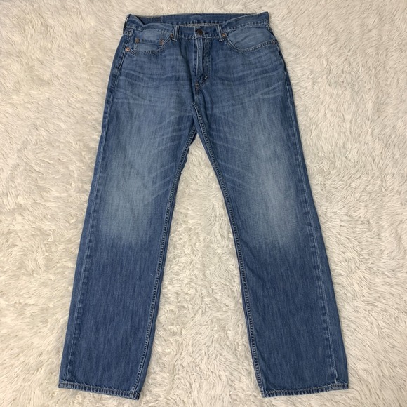 Levis Jeans 34x32 Blue 559 Baggy Relaxed Straight Loose Denim Pants Tag 34x34 - Picture 1 of 16